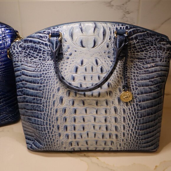 Brahmin Coastal Large Duxbury Satchel with shoulder strap - Picture 9 of 15